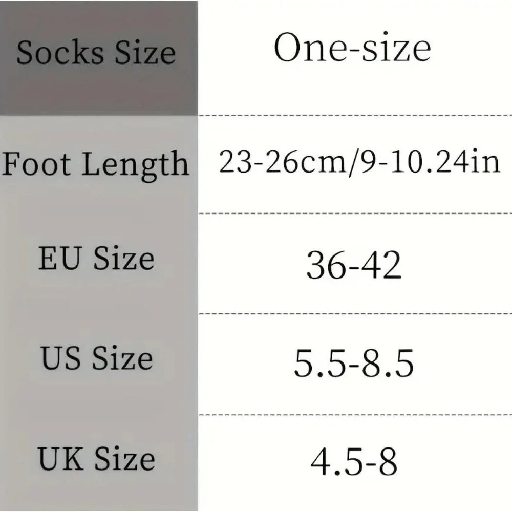 Calcetines Navideños Novedad Tallas 5.5-8.5 Unisex Suaves Y Cómodos Paquete De 5